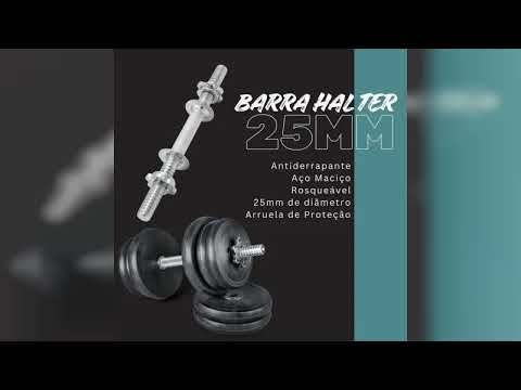 Review: Barra Halter 40cm Rosca Maciça Com Arruela De Proteção Inox