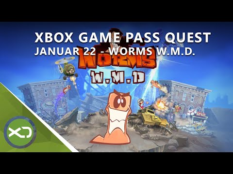 Xbox Game Pass Quest Januar 2022 - Leitfaden mit Worms W.M.D.