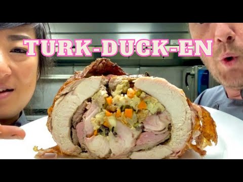 Turducken Recipe Part 1 | Deboning Turkey and a duck