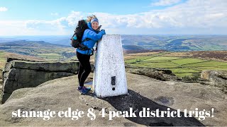 Stanage Edge Circular - Peak District Trig Walk