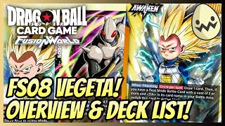Dragon Ball Super Fusion World: FS08 Vegeta Starter Deck! Overview and Deck List!