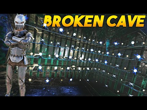 Raiding A Broken Cave Then Claiming It - ARK