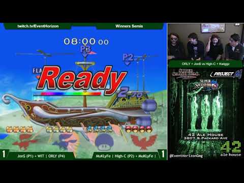 Construct 93 - Jon$ + WIT | ORLY vs MuKLyFe | Kwiggz + MuKLyFe | High-C - Melee Doubles WS