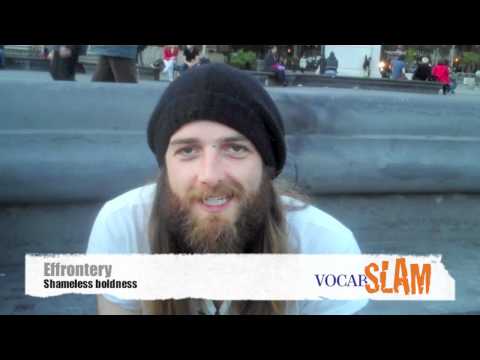 How to use EFFRONTERY in a sentence