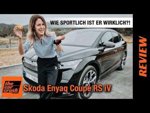 Skoda Enyaq Coupé RS iV im Test (2022) Wie sportlich ist er wirklich?! Fahrbericht | Review | Preis