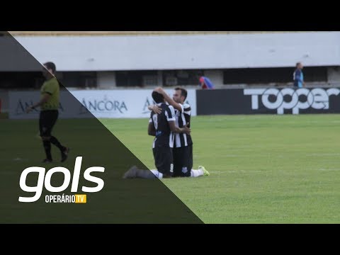Gols - Operário 3 x 0 SERC - Campeonato Estadual 2019
