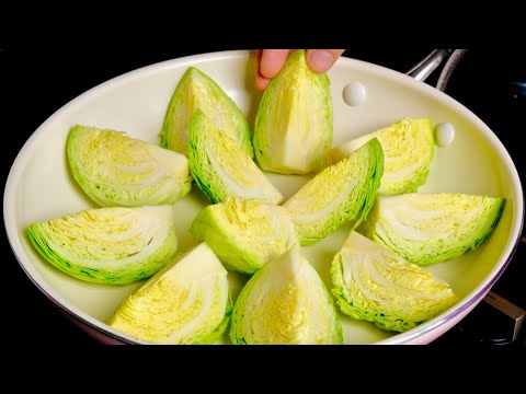 Cabbage with lentils is better than meat! Simple, easy and delicious cabbage recipe!