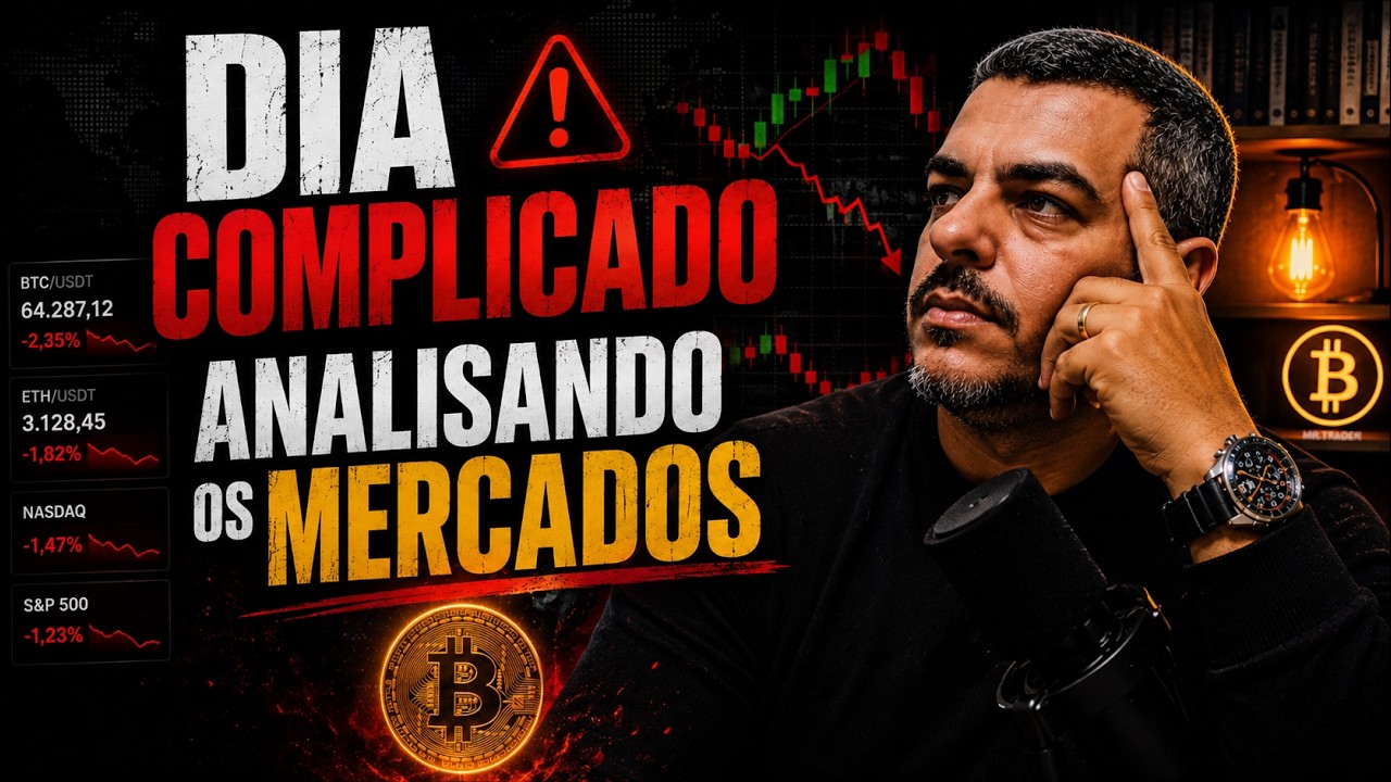 Bitcoin Agora: Hoje Tem PAYROLL - Resumo Day TRADER - Analisando Mercados