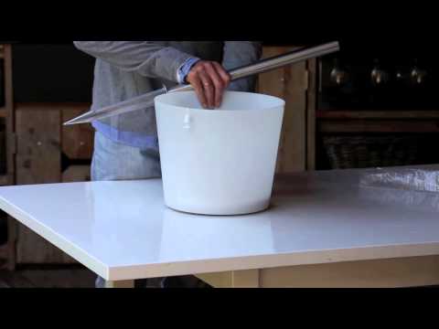 Stylish garden lighting with a groundspike - Gacoli Nomad Series