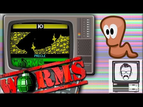 Worms! ZX Spectrum [Quick Play] | Nostalgia Nerd