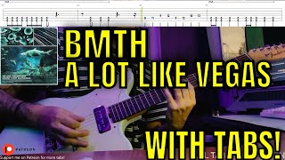 Bring Me The Horizon - A Lot Like Vegas (Guitar Cover) | WITH TABS