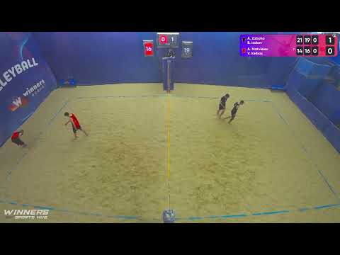18:40 A. Zabuha / B. Isakov - A. Matvieiev / V. Kelbas 16.04.2023 | Winners Beach Volleyball