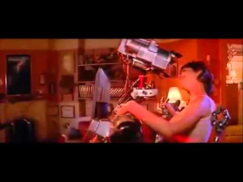 Johnny 5 dancing with Stephenie - More than a Woman