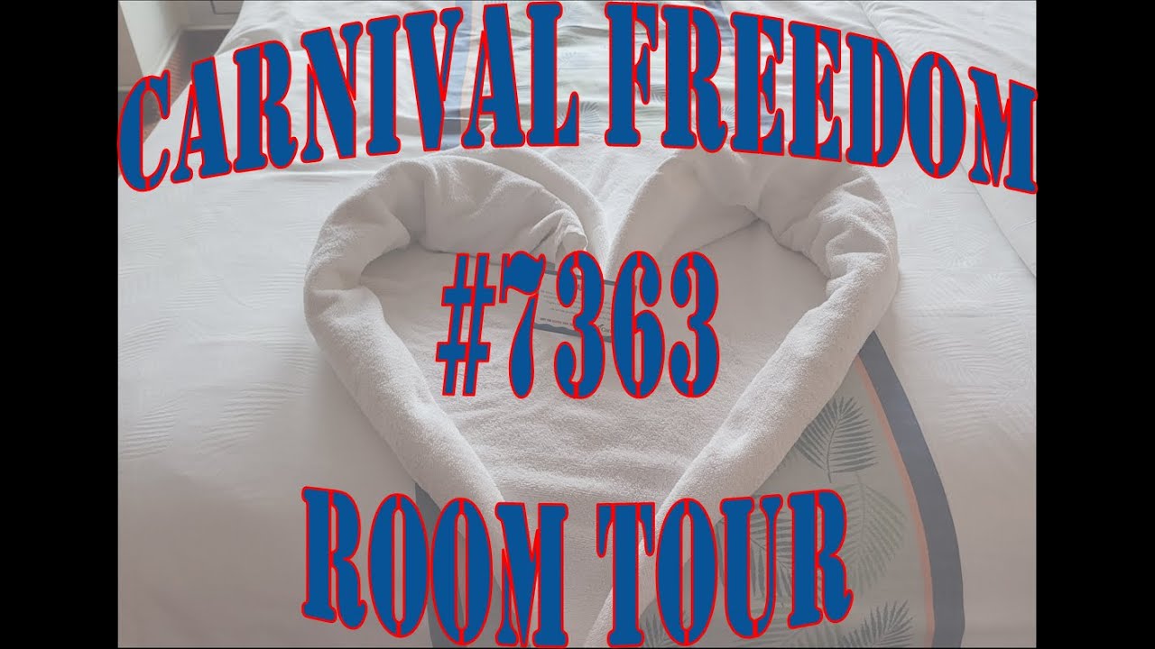 Carnival Freedom - Cabin 7363 - Video 1