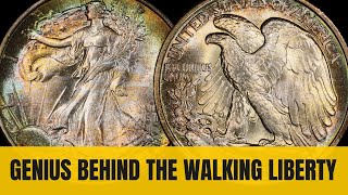 The Genius Behind the Walking Liberty: Adolph Weinman's Legacy #numismatics #design