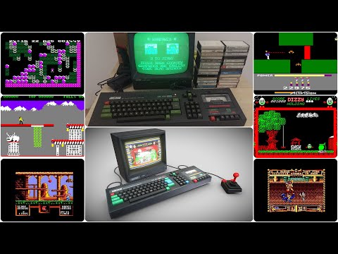Borsuk Retro Gry TV: AMSTRAD - Przegląd Hitów z Innych Systemów! (Atari, C64, Spectrum, Arcade) #3