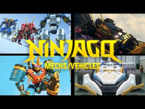 All Ninjago Mechs/Vehicles (2011-2023)