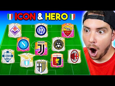 1 LEGGENDA per OGNI SQUADRA DELLA SERIE A - (SOLO Icon e Hero)