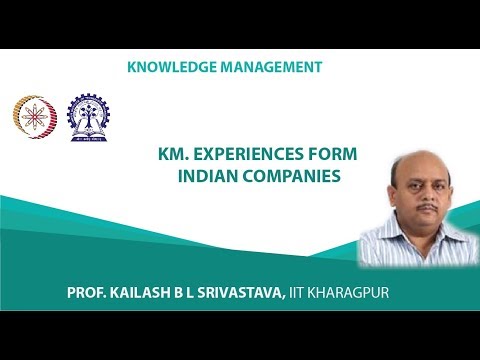 KM Experiences form Indian companies