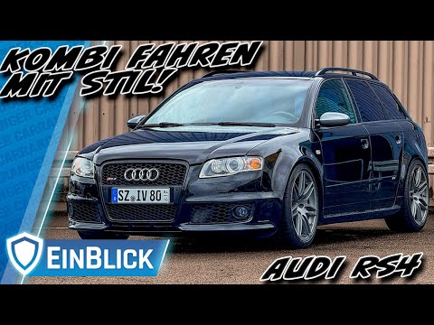 AVANTI, AVANTI! Audi RS4 Avant B7 - Hochdrehzahl-V8, Keramikbremse & Schalensitze statt Raumwunder