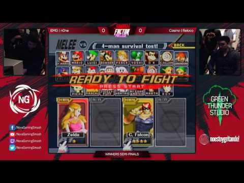 SF6 Prelude - ALG EMG | n0ne (C.Falcon) Vs. Casino | Reloco (Sheik) - Melee Winners Semis