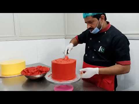 three story flower cake 🎂 chaf bay alyas awan 😊