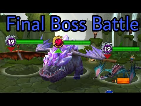 The Boss Battle VS Spikeback and getting the egg  - INCIDENT:RECRUIT TRAINING - Dragons:Rise of Berk