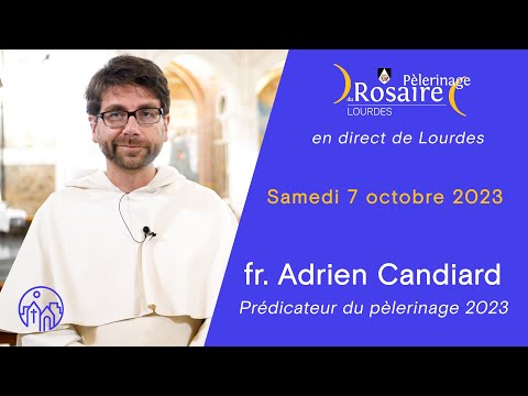 Frère Adrien Candiard commente sa prédication de la messe du samedi 7 octobre du Rosaire 2023