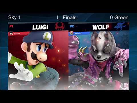 CWA Wifi Weekly 11 - Sky (Wolf, Banjo & Kazooie) vs Greensthename (Luigi) Losers Finals
