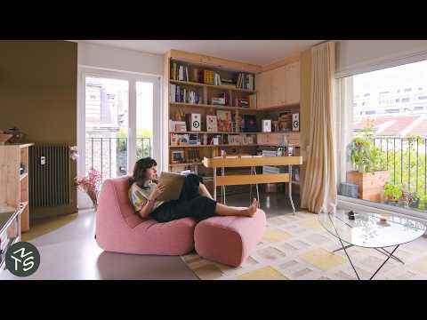 Interior Designer’s Compact Paris Home and Art Workshop, 51sqm/548sqft