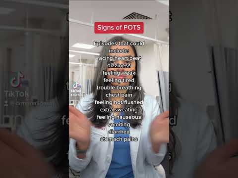 POTS syndrome (dizziness causes, fast heartbeat, chest pain, trouble breathing)