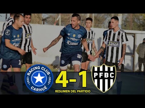 RACING CLUB vs PUAN F. CLUB / Resumen (4-1) / 8vos de Final Torneo Apertura LIGA REGIONAL de FUTBOL