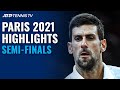 Novak Djokovic vs Hubert Hurkacz & Daniil Medvedev vs Alex Zverev | Paris 2021 Semi-Final Highlights