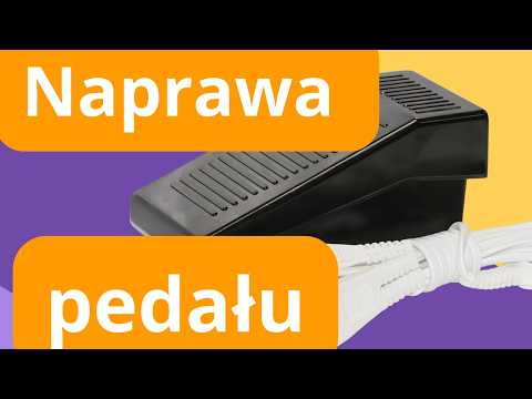 Maszyna Łucznik sama szyje? Napraw pedał i silnik TUR-2 — krok po kroku  w 3 minuty!
