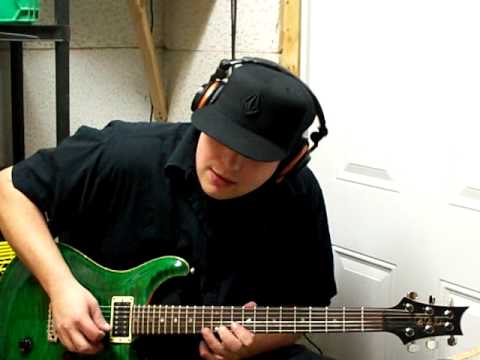 Recording a solo for Cher Maendel's new song