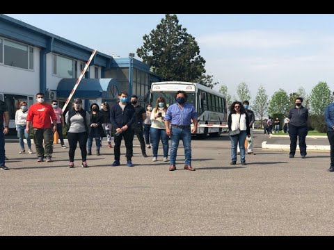 Sáenz recibió a profesionales de la Salud y equipamiento enviado por la Nación con destino a Orán
