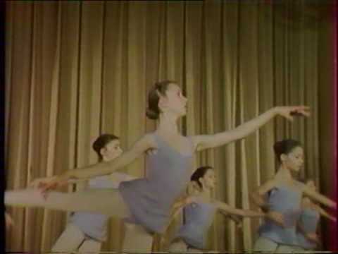 Sylvie Guillem at 14, in class