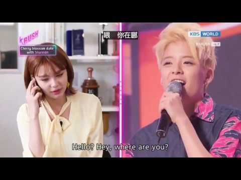 (Eng sub) 170421 f(x) Amber KBS World Idol Show K-RUSH Ep7 Spring Date with Shannon- Amber cut