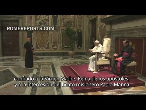 Papa con Obras Misionales Pontificias: Debemos crecer en pasión evangelizadora