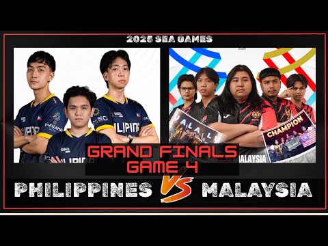 SIBOL VS TEAM MALAYSIA | GRAND FINALS | GAME 4 | SEA GAMES
