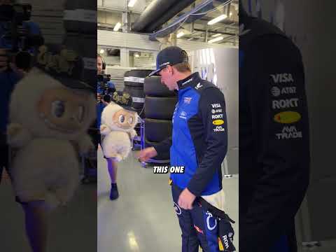 A surprise welcome to the garage 👀 #F1 #RedBullRacing #ChineseGP