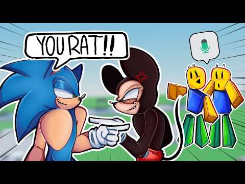 SONIC and MICKEY CAUSE CHAOS in ROBLOX VOICE CHAT
