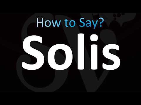 How to Pronounce Solis (CORRECTLY!)