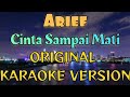 Arief Cinta Sampai Mati Karaoke Original Song By Raffa Affar