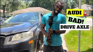 Audi A3 Driver Axle Replacement