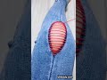 How To Repair A Tear In Jeans