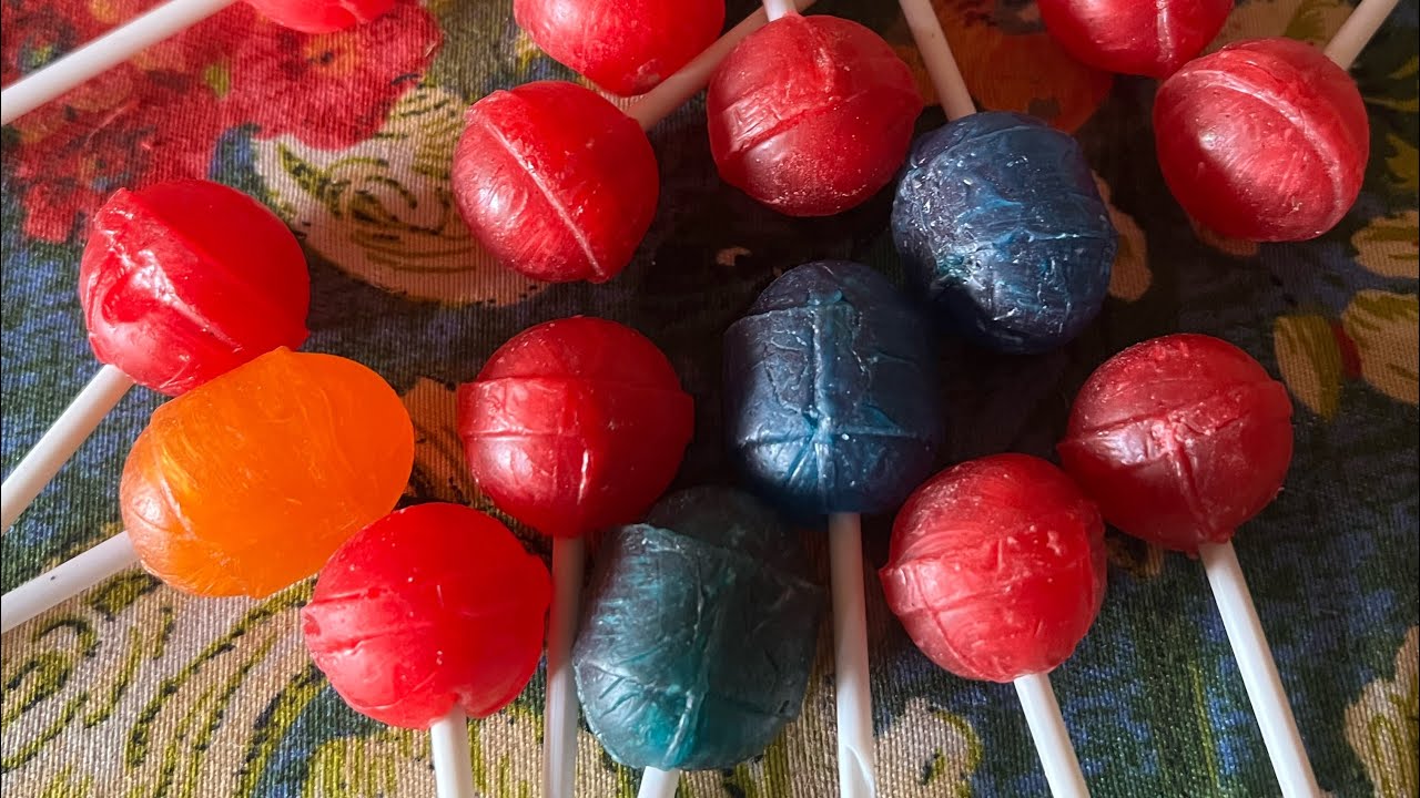 ASMR Lollipop Unboxing For Sleeping Sounds