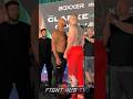 FRAZER CLARKE STEPS TO MARIUSZ WACH IN HEATED FINAL FACE OFF AT WEIGH IN!