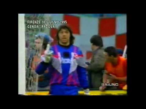 PADOVA-GENOA 5-4 dcr (1-1 nei tempi regolamentari)  SPAREGGIO permanenza in Serie A 10/6/95