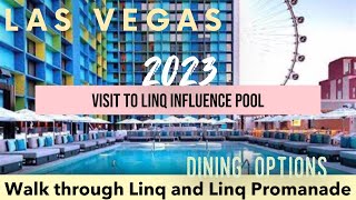 LINQ Influence pool Las Vegas 2023